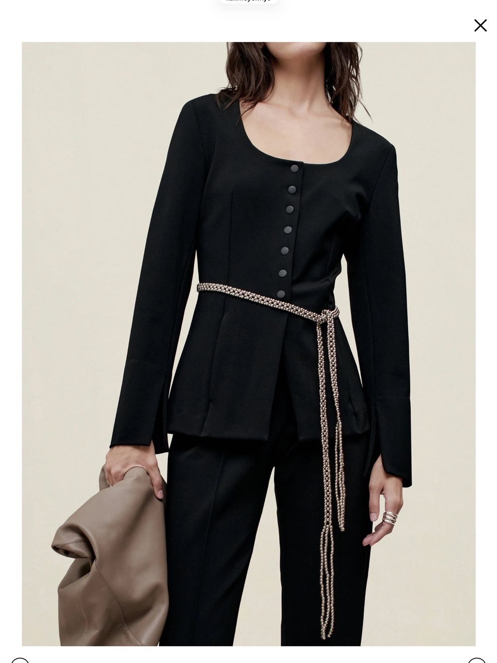 Kallmeyer Caitlin Shirt Jacket in StretchKnit Suiting